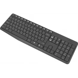 Клавиатура + мышь Logitech MK235 клав:серый мышь:серый USB беспроводная (920-007948)