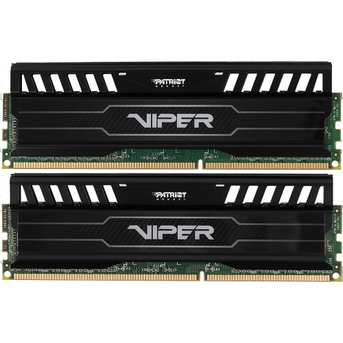 Память DDR3 2x8GB 1600MHz Patriot PV316G160C0K Viper 3 RTL Gaming PC3-12800 CL10 DIMM 240-pin 1.5В dual rank с радиатором Ret