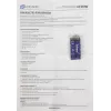 Мышь Оклик 615MW черный/синий оптическая 1200dpi беспров. USB для ноутбука 3but (412862)