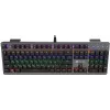 Клавиатура Оклик 970G Dark Knight механическая черный/серебристый USB for gamer LED (499578) кабель 1.5м
