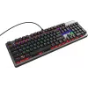 Клавиатура Оклик 970G Dark Knight механическая черный/серебристый USB for gamer LED (499578) кабель 1.5м