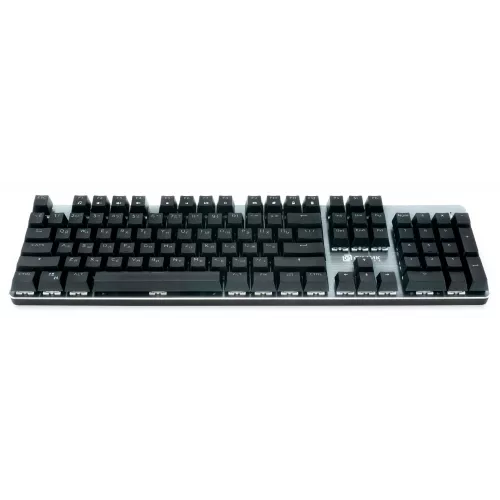Клавиатура Оклик 970G Dark Knight механическая черный/серебристый USB for gamer LED (499578) кабель 1.5м
