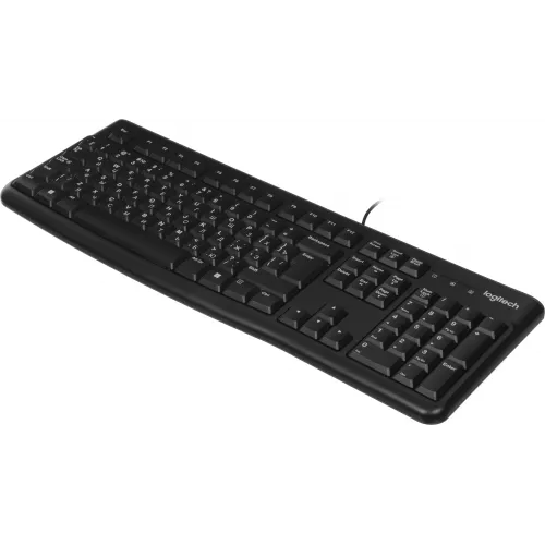 Клавиатура + мышь Logitech MK120 клав:черный мышь:черный/серый USB (920-002561)
