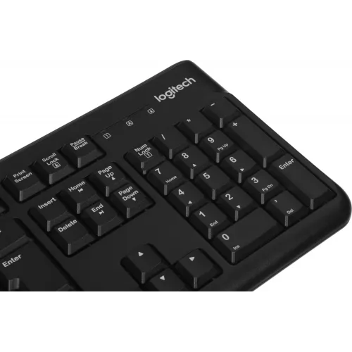 Клавиатура + мышь Logitech MK120 клав:черный мышь:черный/серый USB (920-002561)