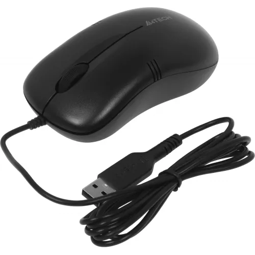 Мышь A4Tech OP-560NU черный оптическая 1200dpi USB 3but