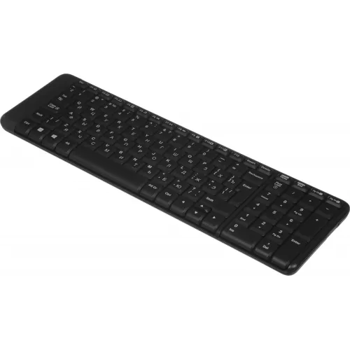 Клавиатура + мышь Logitech MK220 клав:черный мышь:черный USB беспроводная (920-003169)