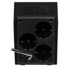Источник бесперебойного питания Powercom Raptor RPT-1000A EURO 600Вт 1000ВА черный