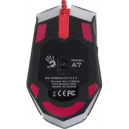 Мышь A4Tech Bloody A7 черный оптическая 6200dpi USB 8but