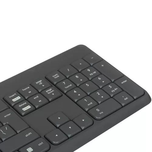 Клавиатура + мышь Logitech MK235 клав:серый мышь:серый USB беспроводная (920-007948)