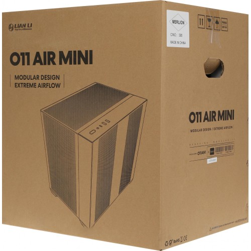 Купить корпус Lian-Li O11 Air Mini черный - ATX, 9x120mm, 4x140mm, 2xUSB3.0, аудио