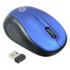 Мышь Оклик 665MW черный/синий оптическая 1600dpi беспров. USB для ноутбука 3but (1025132)