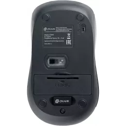 Мышь Оклик 675MW черный оптическая 1200dpi беспров. USB для ноутбука 3but (1025915)