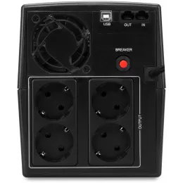 Источник бесперебойного питания Ippon Smart Power Pro II Euro 2200 1200Вт 2200ВА черный