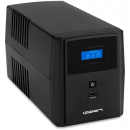 Источник бесперебойного питания Ippon Smart Power Pro II Euro 2200 1200Вт 2200ВА черный