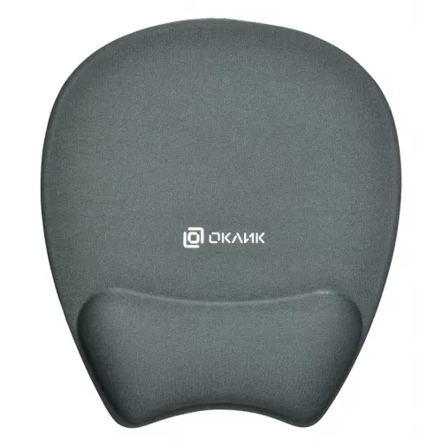 Коврик для мыши Оклик OK-RG0580-GR Мини серый 245x220x24мм