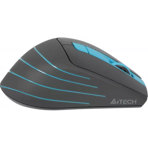 Мышь A4Tech Fstyler FG30 серый/синий оптическая 2000dpi беспров. USB 6but (FG30 BLUE)