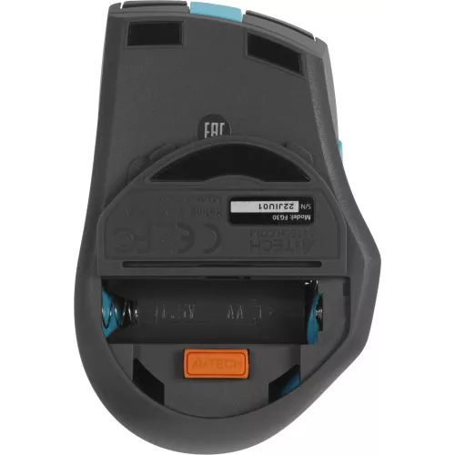 Мышь A4Tech Fstyler FG30 серый/синий оптическая 2000dpi беспров. USB 6but (FG30 BLUE)
