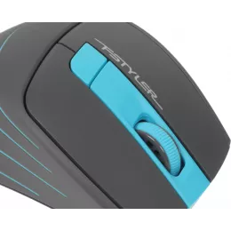 Мышь A4Tech Fstyler FG30 серый/синий оптическая 2000dpi беспров. USB 6but (FG30 BLUE)