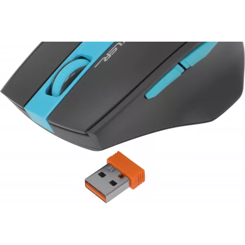 Мышь A4Tech Fstyler FG30 серый/синий оптическая 2000dpi беспров. USB 6but (FG30 BLUE)