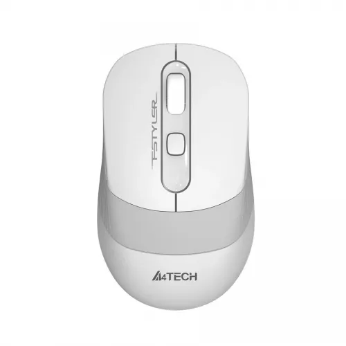 Мышь A4Tech Fstyler FG10 белый/серый оптическая 2000dpi беспров. USB 3but (FG10 WHITE)