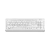 Клавиатура + мышь A4Tech Fstyler FG1010 клав:белый/серый мышь:белый/серый USB беспроводная Multimedia (FG1010 WHITE)