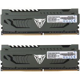 Память DDR4 2x8Gb 3733MHz Patriot PVS416G373C7K Viper Steel RTL Gaming PC4-29800 CL17 DIMM 288-pin 1.35В single rank с радиатором Ret