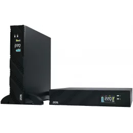 Источник бесперебойного питания Powercom Smart King Pro+ SPR-1000 LCD 800Вт 1000ВА черный