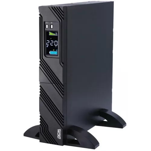 Источник бесперебойного питания Powercom Smart King Pro+ SPR-1000 LCD 800Вт 1000ВА черный