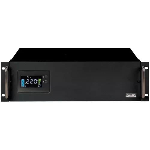 Источник бесперебойного питания Powercom King Pro RM KIN-2200AP LCD 1760Вт 2200ВА черный