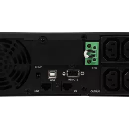 Источник бесперебойного питания Powercom Smart King RT SRT-1500A LCD 1350Вт 1500ВА черный