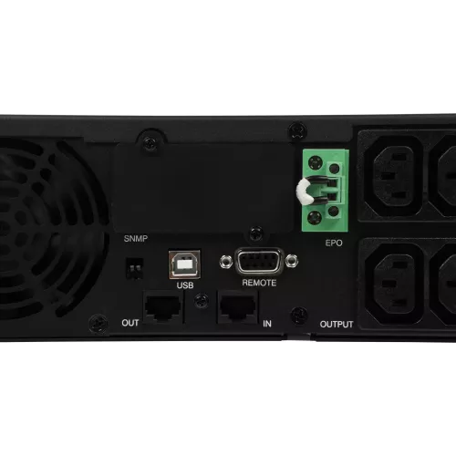 Источник бесперебойного питания Powercom Smart King RT SRT-1500A LCD 1350Вт 1500ВА черный