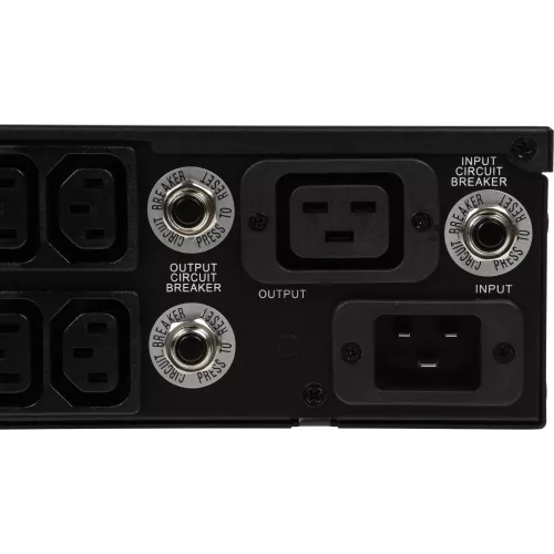 Источник бесперебойного питания Powercom Smart King RT SRT-2000A LCD 1800Вт 2000ВА черный
