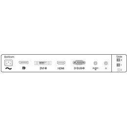 Монитор Philips 23.8" 241B8QJEB (00/01) черный IPS LED 16:9 DVI HDMI M/M матовая HAS Piv 1000:1 250cd 178гр/178гр 1920x1080 75Hz VGA DP FHD USB 4.97кг