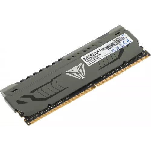 Память DDR4 8Gb 3200MHz Patriot PVS48G320C6 Viper Steel RTL Gaming PC4-25600 CL16 DIMM 288-pin 1.35В с радиатором Ret