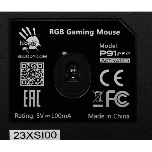 Мышь A4Tech Bloody P91 Pro черный оптическая 16000dpi USB 8but