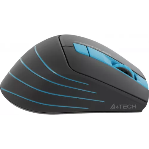 Мышь A4Tech Fstyler FG30S серый/синий оптическая 2000dpi silent беспров. USB 5but (FG30S BLUE)