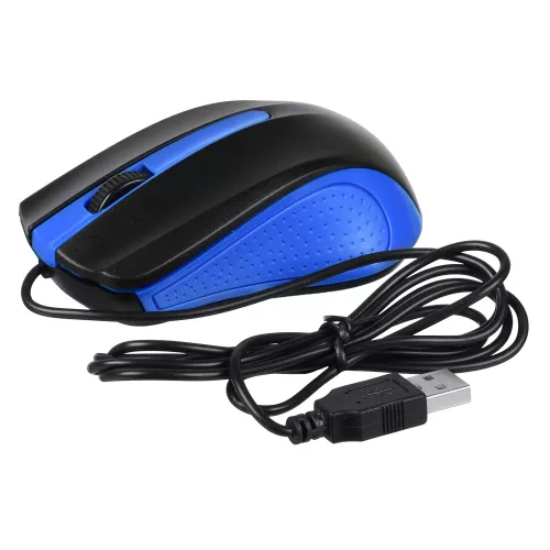 Мышь Acer OMW011 черный/синий оптическая 1200dpi USB 3but (ZL.MCEEE.002)