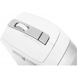 Мышь A4Tech Fstyler FB35 белый/серый оптическая 2000dpi беспров. BT/Radio USB для ноутбука 6but (FB35 ICY WHITE)
