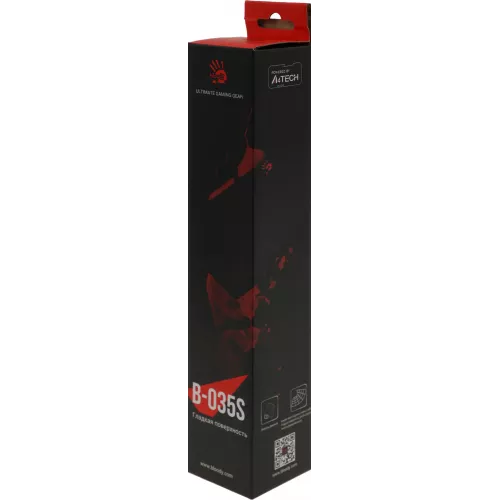 Коврик для мыши A4Tech Bloody B-035S Средний черный 350x280x2мм