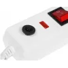 Сетевой фильтр IEK СФ-05К 1.5м (5 розеток) белый (коробка)