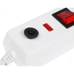 Сетевой фильтр IEK СФ-05К 1.5м (5 розеток) белый (коробка)