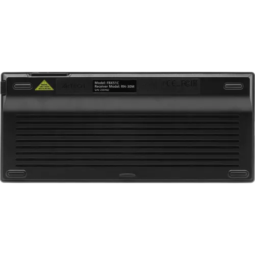 Клавиатура A4Tech FBX51C серый USB беспроводная BT/Radio slim Multimedia для ноутбука (FBX51C GREY)