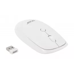 Мышь Acer OMR138 белый оптическая 1600dpi беспров. USB 3but (ZL.MCEEE.01L)
