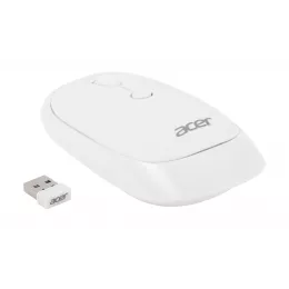 Мышь Acer OMR138 белый оптическая 1600dpi беспров. USB 3but (ZL.MCEEE.01L)