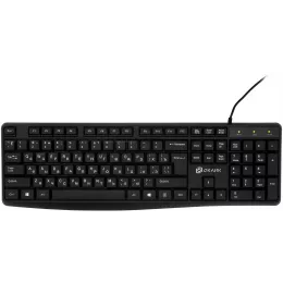 Клавиатура Оклик 145M черный USB (1659983) кабель 1.85м
