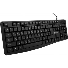 Клавиатура Оклик 145M черный USB (1659983) кабель 1.85м