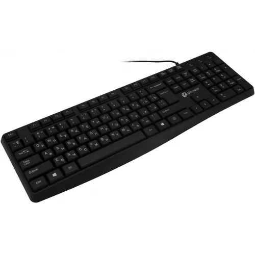 Клавиатура Оклик 145M черный USB (1659983) кабель 1.85м