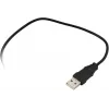 Клавиатура Оклик 145M черный USB (1659983) кабель 1.85м