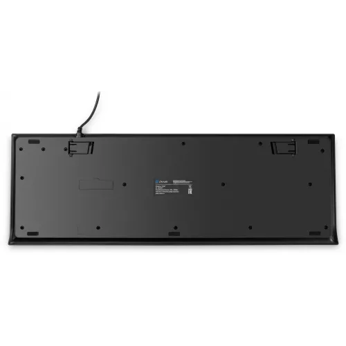 Клавиатура Оклик 155M черный USB slim (подставка для запястий) (1678057) кабель 1.6м