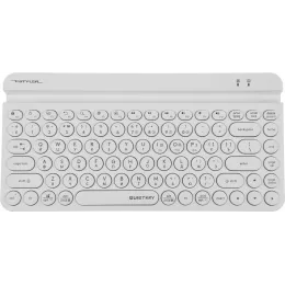 Клавиатура A4Tech FBK30 белый USB беспроводная BT/Radio slim Multimedia (FBK30 WHITE)